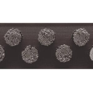 Borstelmat antraciet