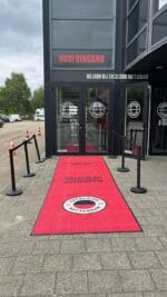 Outdoor logomat incl. rand standaardmaten