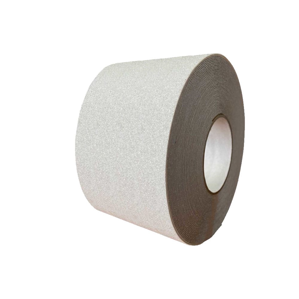 Antisliptape. Kleur: transparant. Breedte: 100 mm (10 cm).