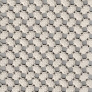 Lagune Antislipmat tegel. 20 x 20 cm. Kleur: beige.