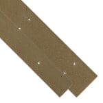 Antislip Vlonderstrip. Kleur: beige. Op de foto is zowel de 5 cm als de 9 cm versie te zien.